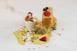 French toast pistachio